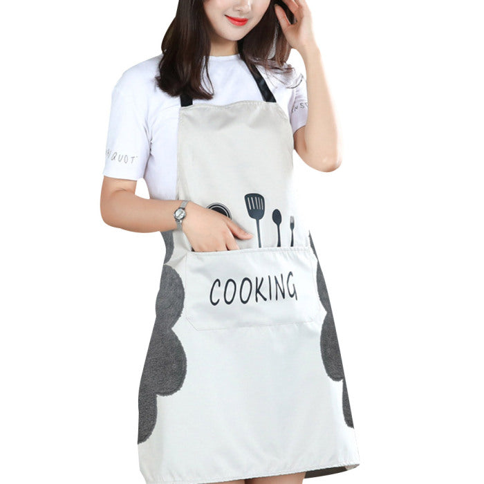 Home kitchen apron for women